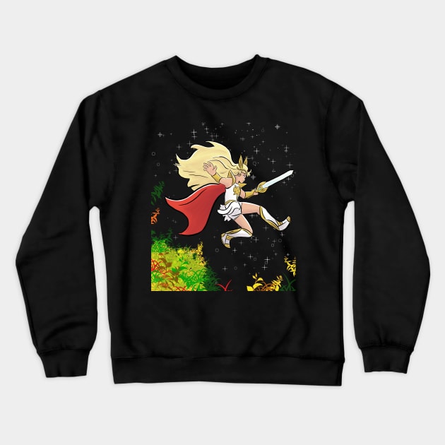 She-Ra Crewneck Sweatshirt by John Caden 64